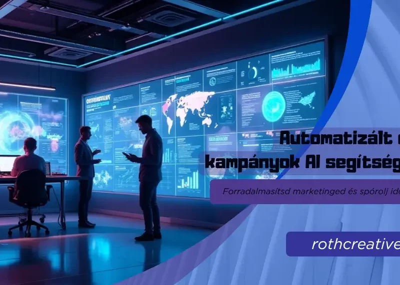 rothcreative - Automatizált e-mail kampányok AI segítségével Forradalmasítsd marketinged és spórolj időt, pénzt!