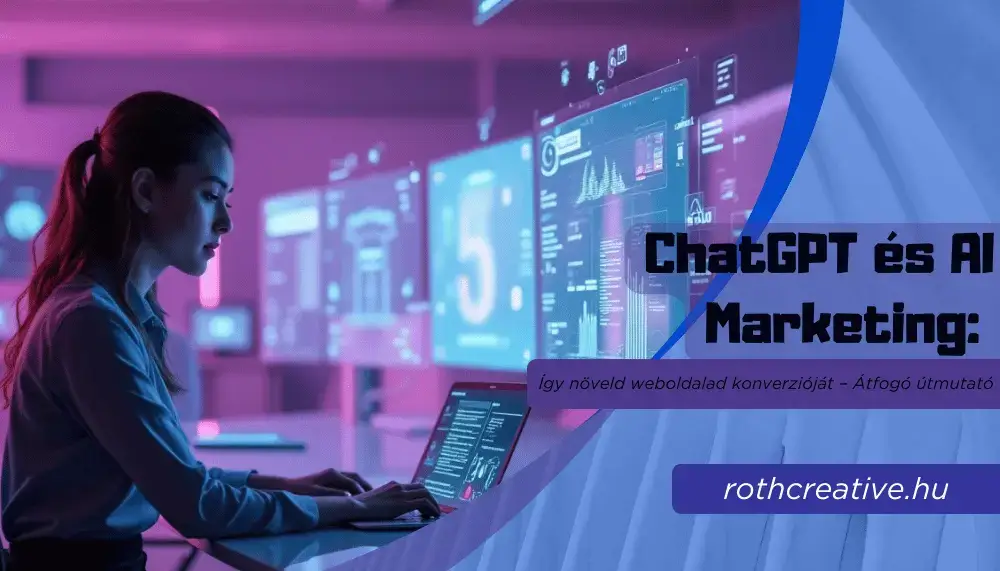 rothcreative - ChatGPT és AI Marketing Így növeld weboldalad konverzióját – Átfogó útmutató