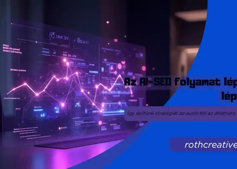 rothcreative - Az AI-SEO folyamat lépésről lépésre Így építünk stratégiát az audit-tól az átlátható riportingig