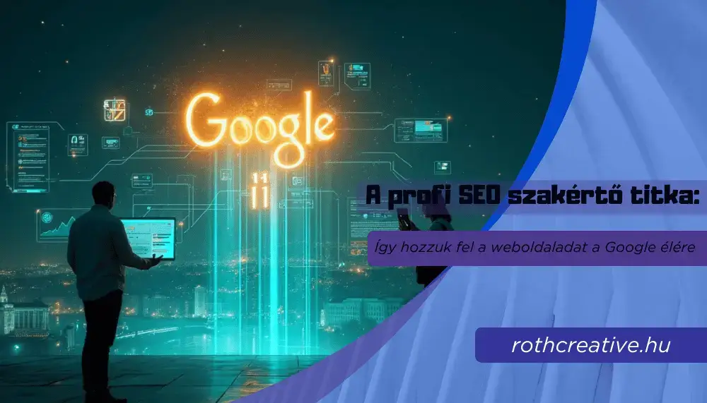 rothcreative - A profi SEO szakértő titka Így hozzuk fel a weboldaladat a Google élére
