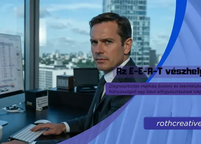 rothcreative - Az E-E-A-T vészhelyzet Diagnosztizálja márkája bizalmi és tekintélybeli hiányosságait egy kávé elfogyasztásának ideje alatt