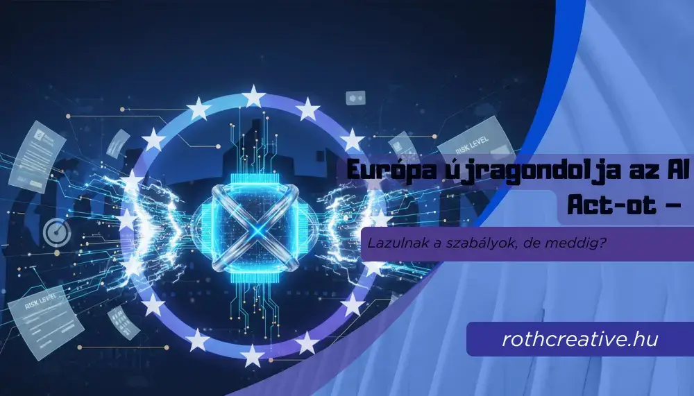 rothcreative - Európa újragondolja az AI Act-ot – Lazulnak a szabályok, de meddig