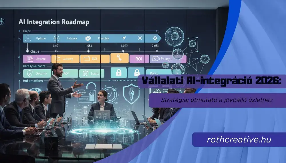 rothcreative - Vállalati AI-integráció 2026 Stratégiai útmutató a jövőálló üzlethez