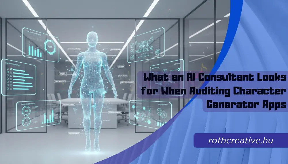 rothcreative - What an AI Consultant Looks for When Auditing Character Generator Apps