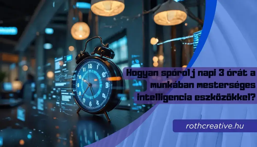 rothcreative - Hogyan spórolj napi 3 órát a munkában mesterséges intelligencia eszközökkel?