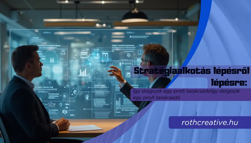 rothcreative - Stratégiaalkotás lépésről lépésre Így dolgozik egy profi tanácsadó