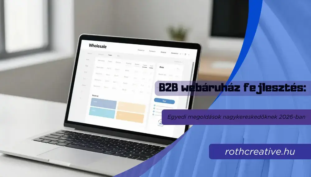 B2B webáruház fejlesztés: Egyedi megoldások nagykereskedőknek 2026-ban 4 rothcreative - B2B webáruház fejlesztés Egyedi megoldások nagykereskedőknek 2026-ban