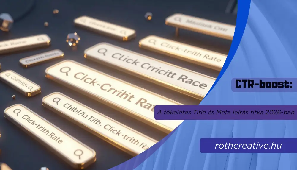 CTR-boost: A tökéletes Title és Meta leírás titka 2026-ban 1 rothcreative-CTR-boost-A-tökéletes-Title-és-Meta-leírás-titka-2026-ban