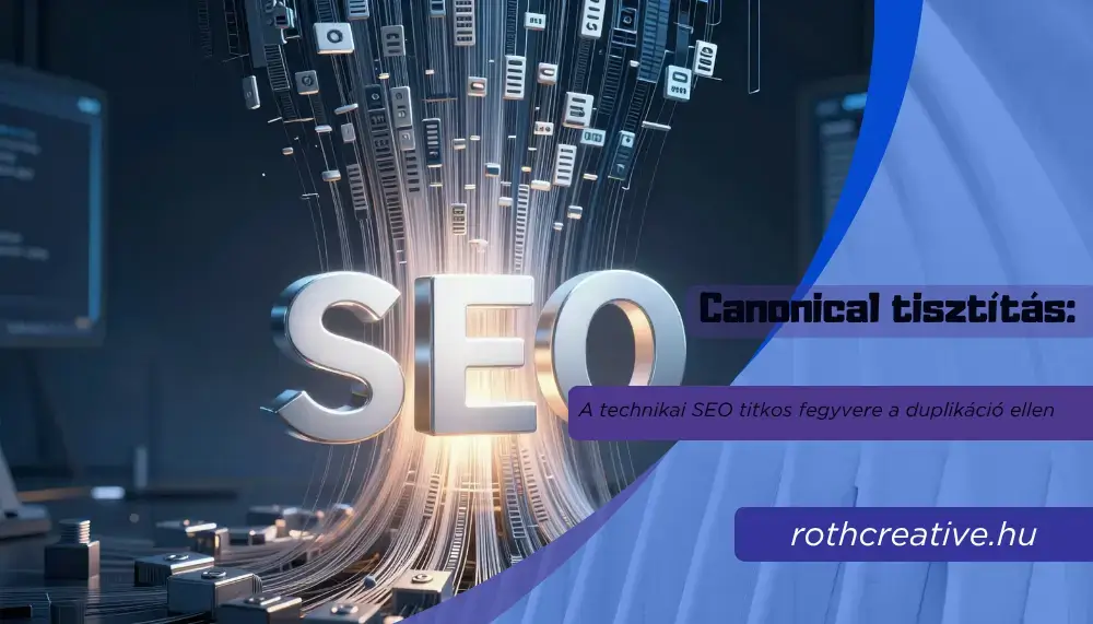 rothcreative - Canonical tisztítás A technikai SEO titkos fegyvere a duplikáció ellen