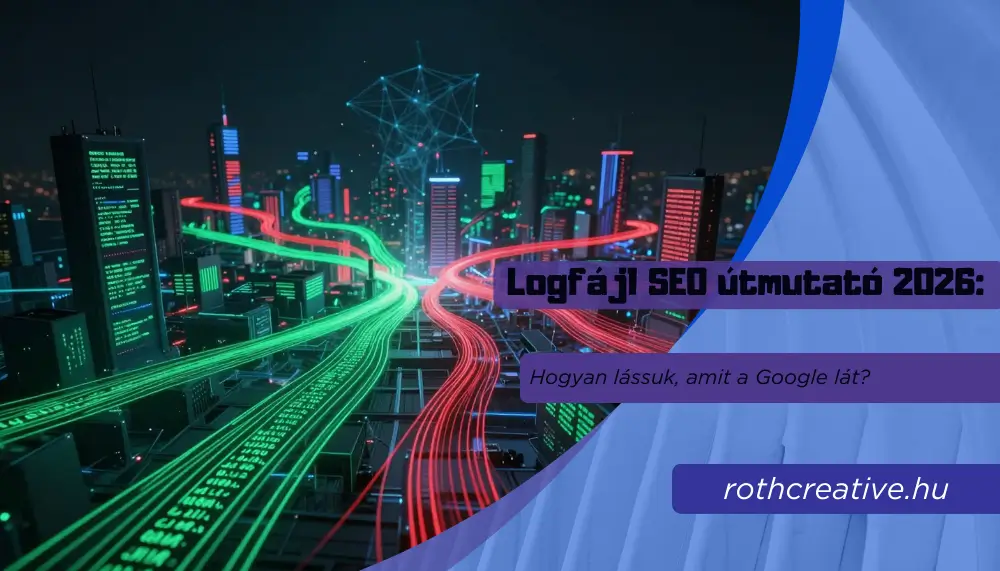 rothcreative - Logfájl SEO útmutató 2026 Hogyan lássuk, amit a Google lát