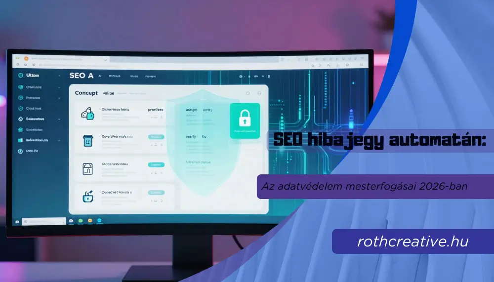 rothcreative - SEO hibajegy automatán Az adatvédelem mesterfogásai 2026-ban