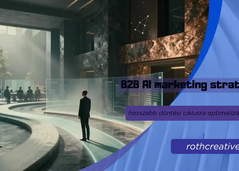 rothcreative - B2B AI marketing stratégia hosszabb döntési ciklusra optimalizálva