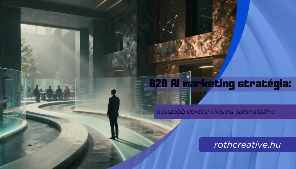 rothcreative - B2B AI marketing stratégia hosszabb döntési ciklusra optimalizálva