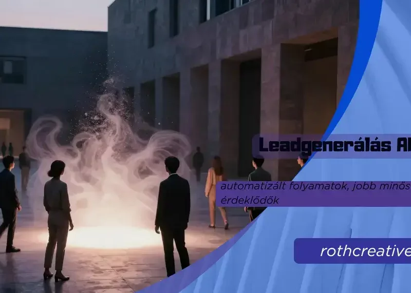 rothcreative - Leadgenerálás AI-val automatizált folyamatok, jobb minőségű érdeklődők