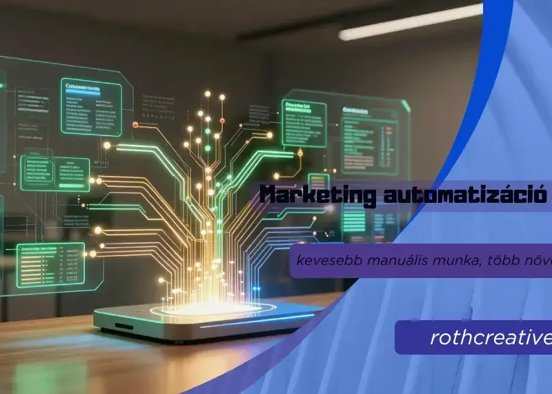 rothcreative - Marketing automatizáció AI-val kevesebb manuális munka, több növekedés