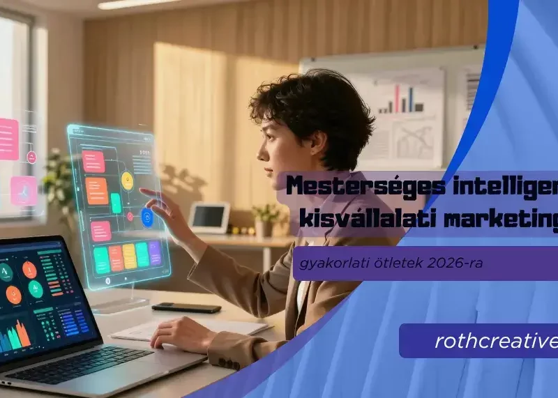 rothcreative - Mesterséges intelligencia a kisvállalati marketingben gyakorlati ötletek 2026-ra