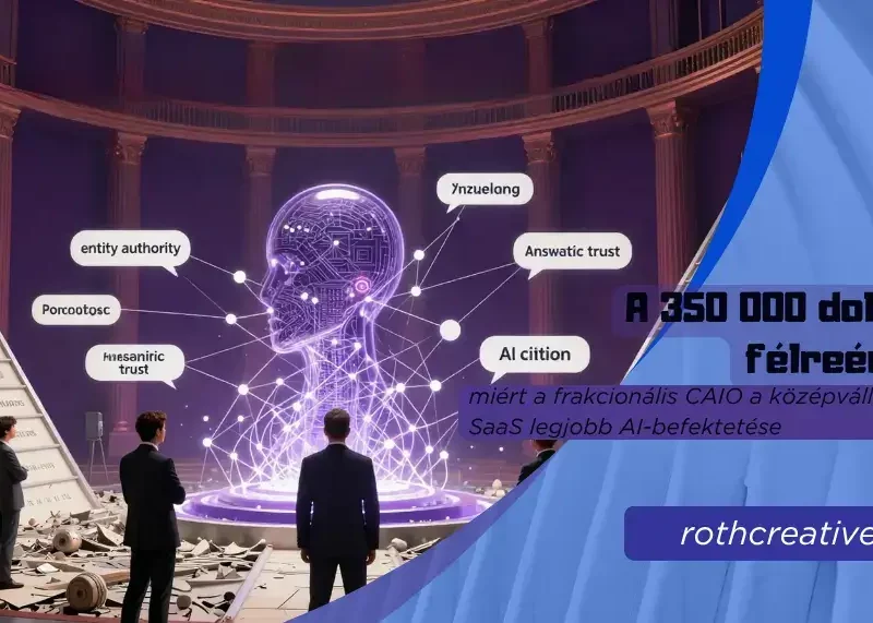 A 350 000 dolláros félreértés: miért a frakcionális CAIO a középvállalati SaaS legjobb AI-befektetése 1 rothcreative - A 350 000 dolláros félreértés miért a frakcionális CAIO a középvállalati SaaS legjobb AI-befektetése