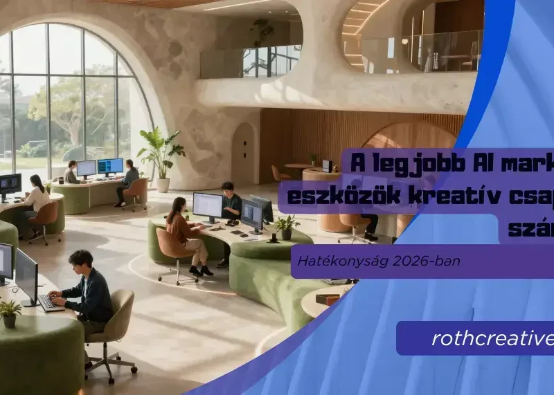 rothcreative - A legjobb AI marketing eszközök kreatív csapatok számára Hatékonyság 2026-ban