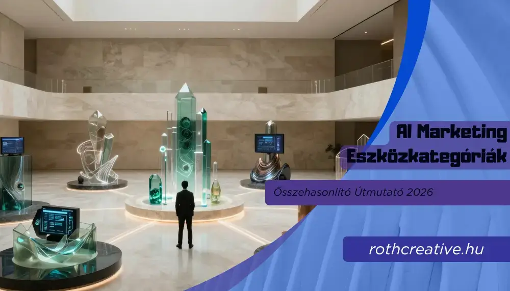 rothcreative - AI Marketing Eszközkategóriák – Összehasonlító Útmutató 2026