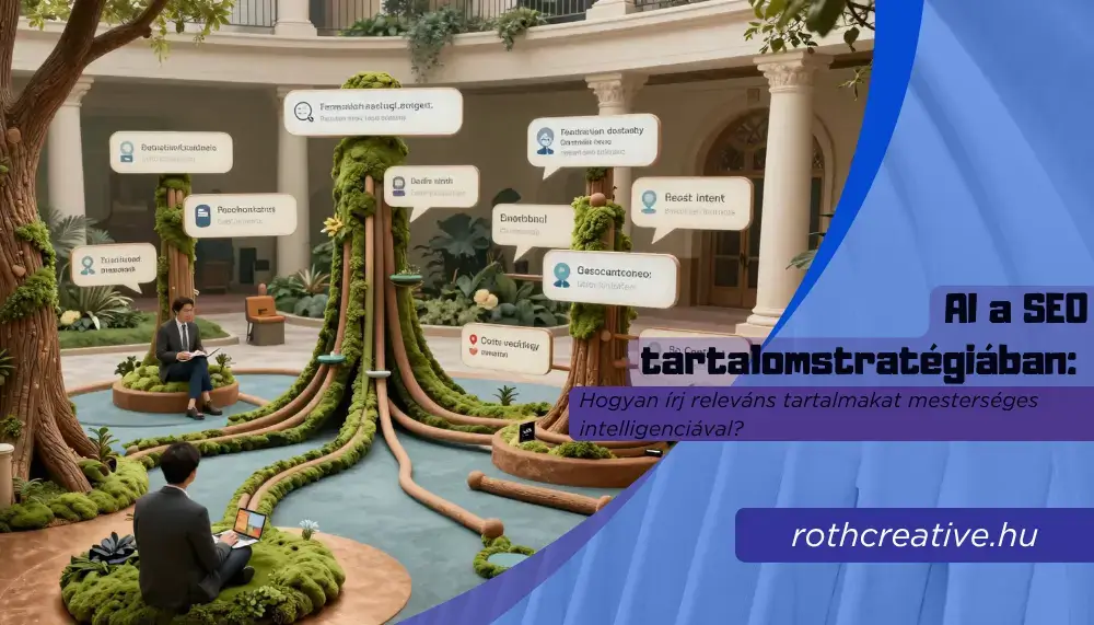 rothcreative - AI a SEO tartalomstratégiában Hogyan írj releváns tartalmakat mesterséges intelligenciával
