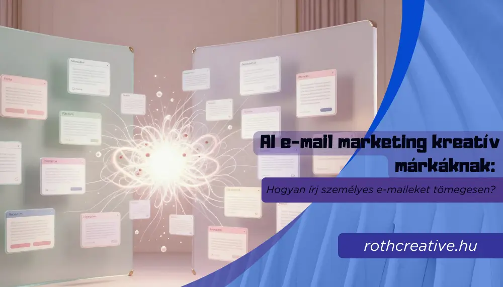 rothcreative - AI e-mail marketing kreatív márkáknak Hogyan írj személyes e-maileket tömegesen