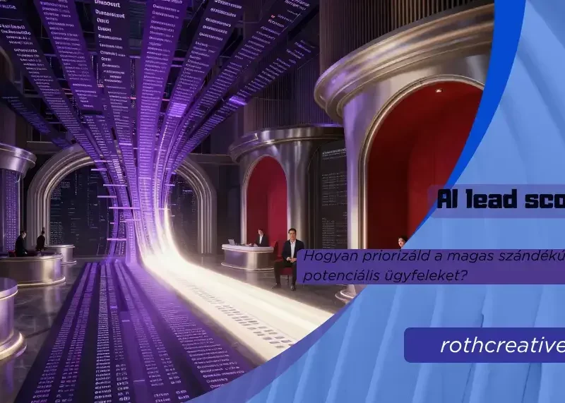 rothcreative - AI lead scoring Hogyan priorizáld a magas szándékú potenciális ügyfeleket