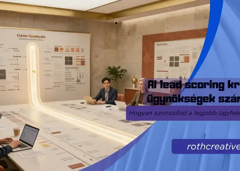 AI lead scoring: Hogyan találd meg a legjobb potenciális ügyfeleket? 1 rothcreative - AI lead scoring Hogyan találd meg a legjobb potenciális ügyfeleket