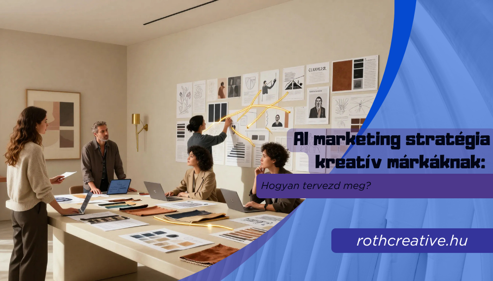 rothcreative - AI marketing stratégia kreatív márkáknak Hogyan tervezd meg