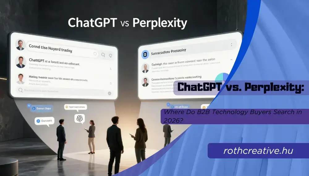 ChatGPT vs. Perplexity: Where Do B2B Technology Buyers Search in 2026? 2 rothcreative - ChatGPT vs. Perplexity Where Do B2B Technology Buyers Search in 2026