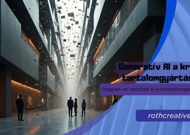 rothcreative - Generatív AI a kreatív tartalomgyártásban Hogyan ne veszítsd el a márkahangodat