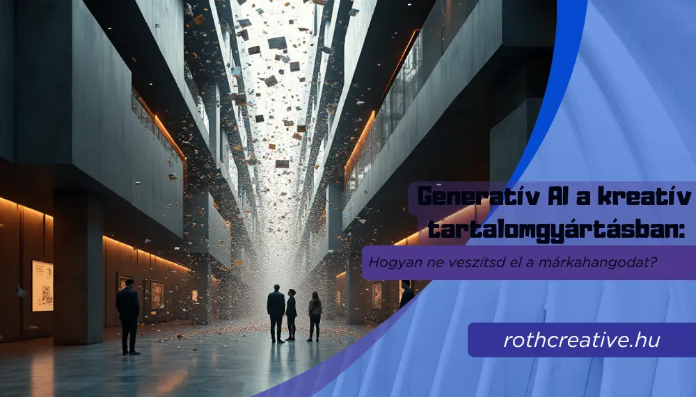rothcreative - Generatív AI a kreatív tartalomgyártásban Hogyan ne veszítsd el a márkahangodat