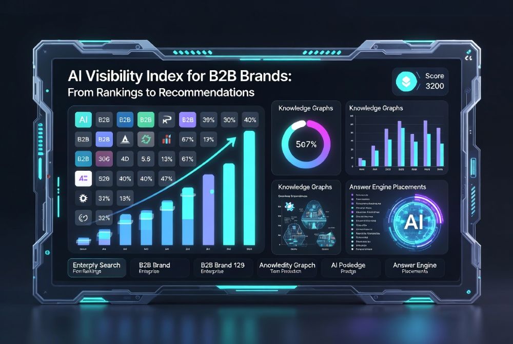 AI Visibility Index for B2B Brands: From Rankings to Recommendations 9 AI Visibility Index for B2B Brands: From Rankings to Recommendations