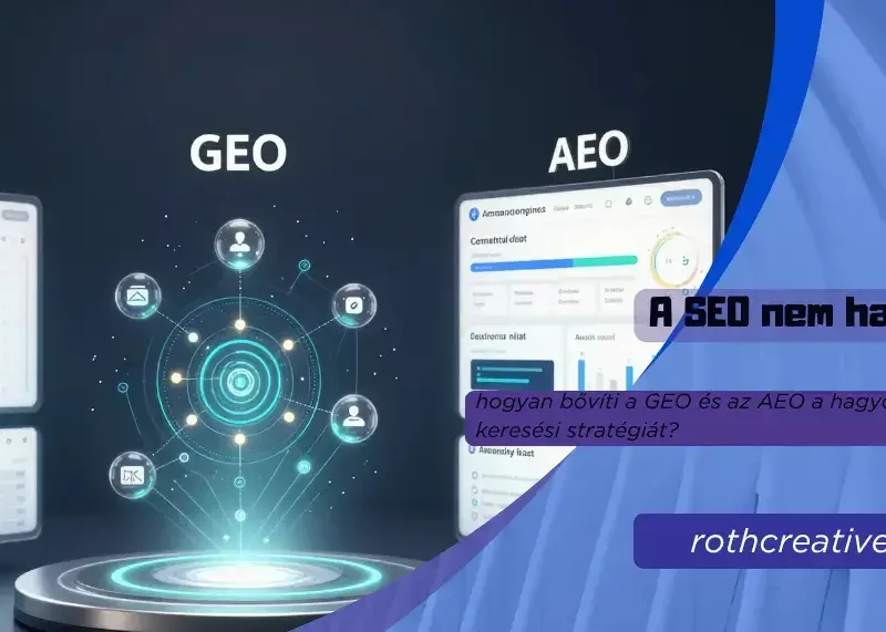 A SEO nem halott: hogyan bővíti a GEO és az AEO a hagyományos keresési stratégiát? 1 rothcreative - A SEO nem halott hogyan bővíti a GEO és az AEO a hagyományos keresési stratégiát