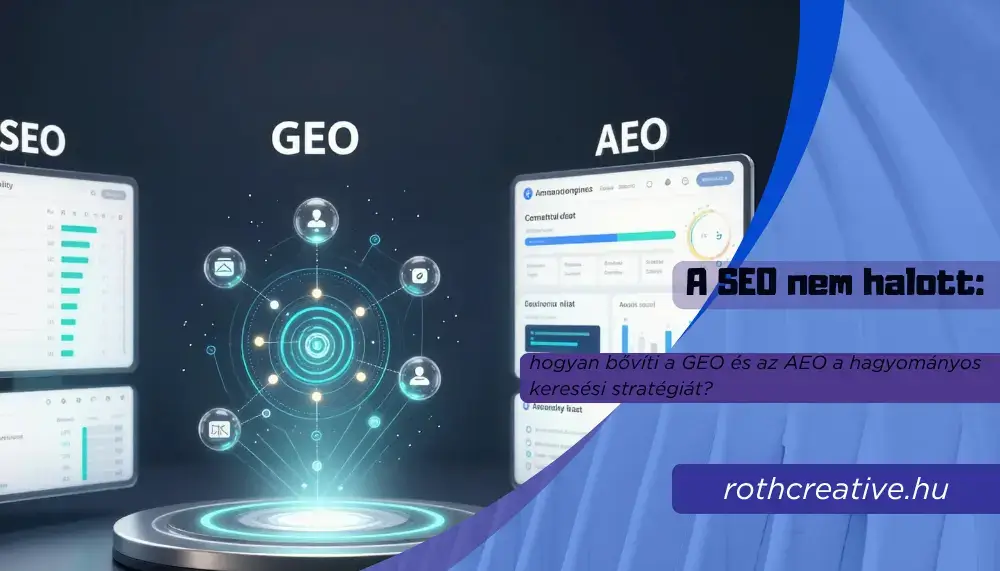 A SEO nem halott: hogyan bővíti a GEO és az AEO a hagyományos keresési stratégiát? 1 rothcreative - A SEO nem halott hogyan bővíti a GEO és az AEO a hagyományos keresési stratégiát