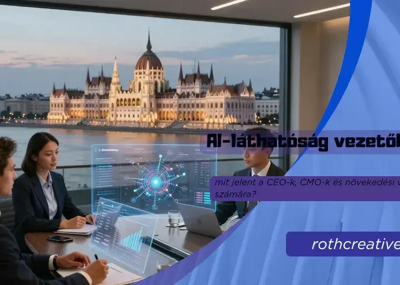 AI-láthatóság vezetőknek: mit jelent a CEO-k, CMO-k és növekedési vezetők számára? 1 rothcreative - AI-láthatóság vezetőknek mit jelent a CEO-k, CMO-k és növekedési vezetők számára
