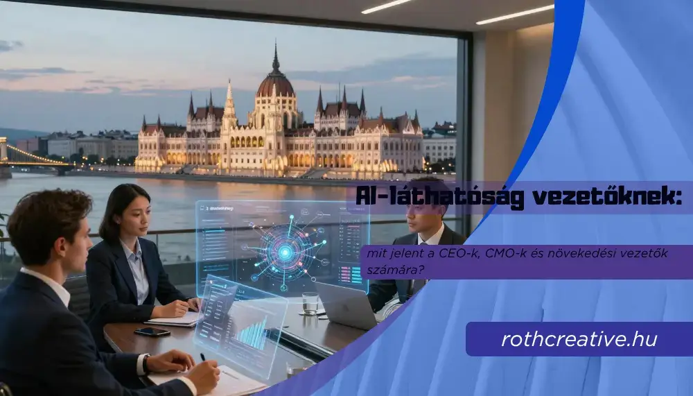 AI-láthatóság vezetőknek: mit jelent a CEO-k, CMO-k és növekedési vezetők számára? 1 rothcreative - AI-láthatóság vezetőknek mit jelent a CEO-k, CMO-k és növekedési vezetők számára