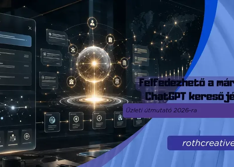 1 rothcreative - Felfedezhető a márkád a ChatGPT keresőjében Üzleti útmutató 2026-ra