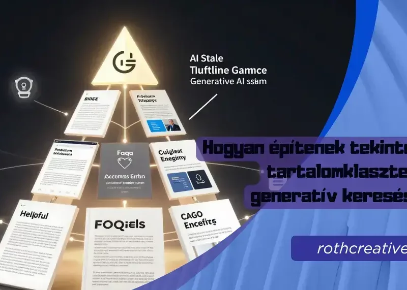 rothcreative - Hogyan építenek tekintélyt a tartalomklaszterek a generatív keresésben
