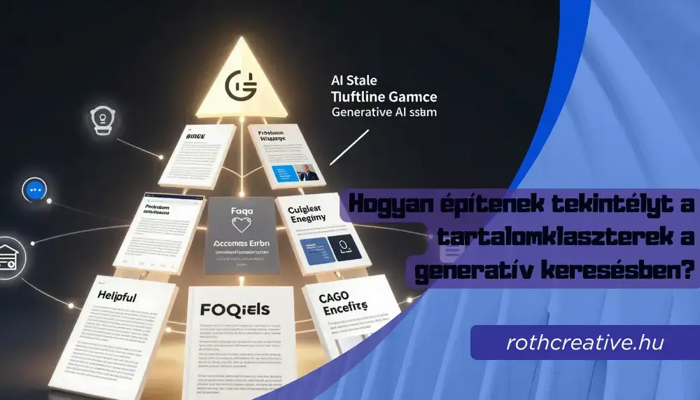 rothcreative - Hogyan építenek tekintélyt a tartalomklaszterek a generatív keresésben