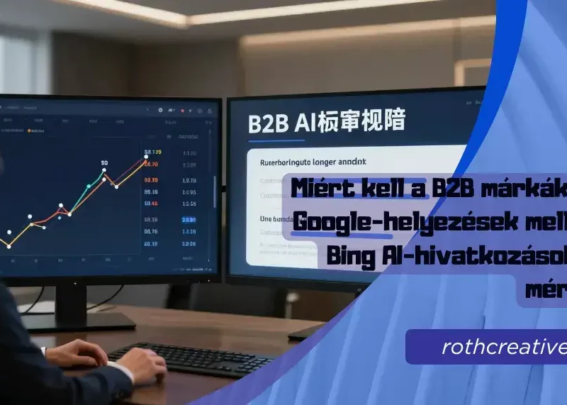 Miért kell a B2B márkáknak a Google-helyezések mellett a Bing AI-hivatkozásokat is mérniük? 1 rothcreative - Miért kell a B2B márkáknak a Google-helyezések mellett a Bing AI-hivatkozásokat is mérniük