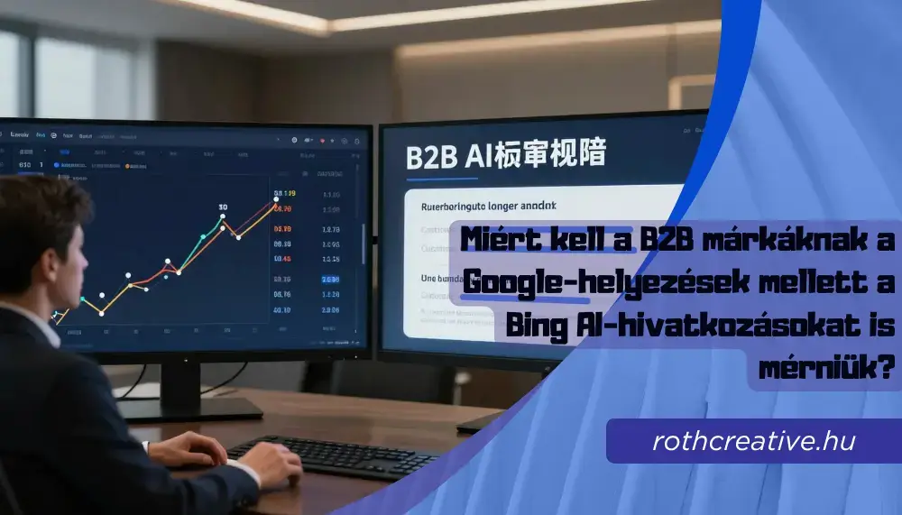 rothcreative - Miért kell a B2B márkáknak a Google-helyezések mellett a Bing AI-hivatkozásokat is mérniük