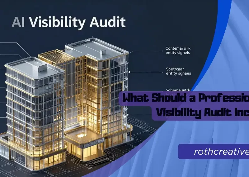 What Should a Professional AI Visibility Audit Include? 1 rothcreative - What Should a Professional AI Visibility Audit Include