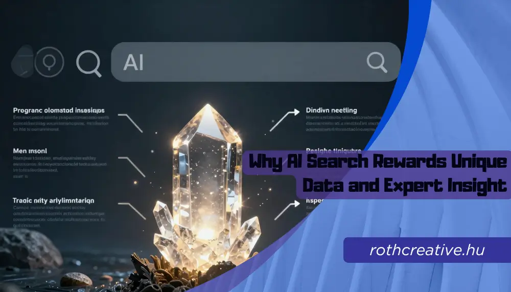 Why AI Search Rewards Unique Data and Expert Insight 2 rothcreative- Why AI Search Rewards Unique Data and Expert Insight