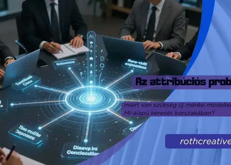Az attribúciós probléma: miért van szükség új mérési modellekre az MI-alapú keresés korszakában? 2 rothcreative - Az attribúciós probléma miért van szükség új mérési modellekre az MI-alapú keresés korszakában