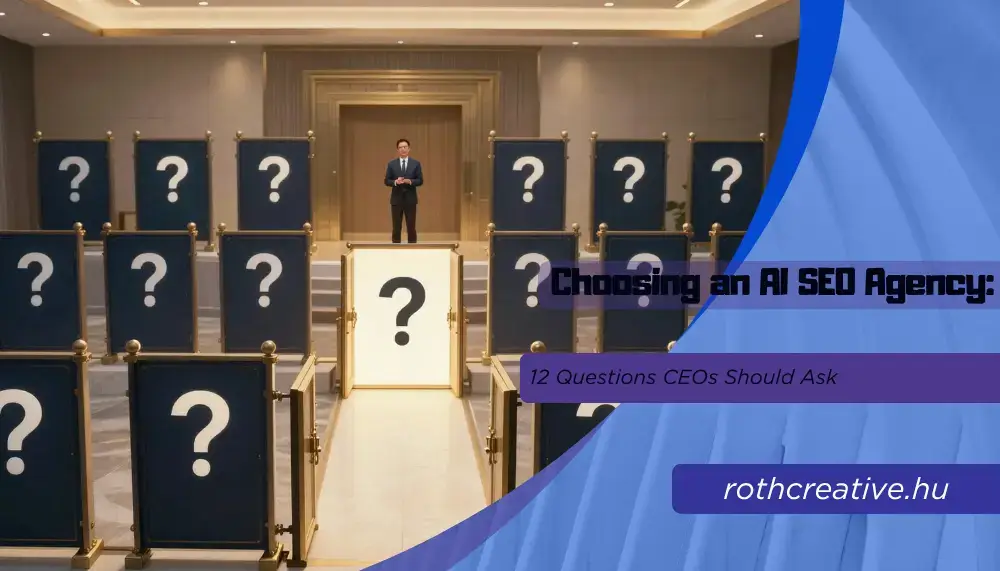 rothcreative - Choosing an AI SEO Agency 12 Questions CEOs Should Ask