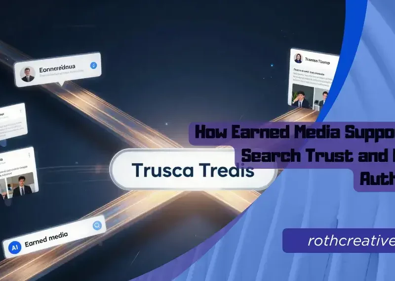 rothcreative - How Earned Media Supports AI Search Trust and Brand Authority