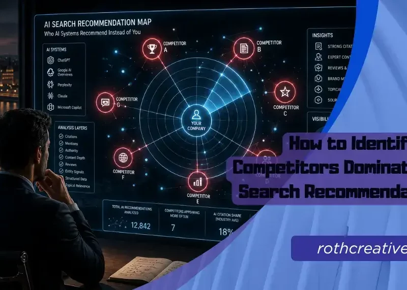 How to Identify the Competitors Dominating AI Search Recommendations 1 rothcreative - How to Identify the Competitors Dominating AI Search Recommendations