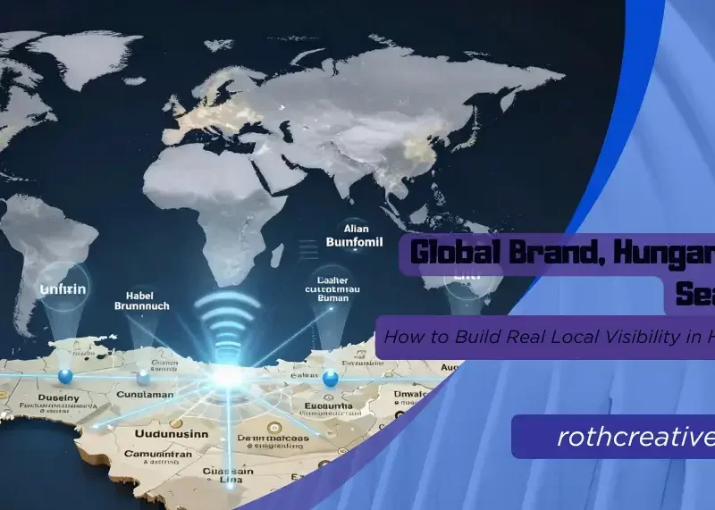 Global Brand, Hungarian AI Search: How to Build Real Local Visibility in Hungary 2 rothcreative - Known worldwide Invisible in Hungarian