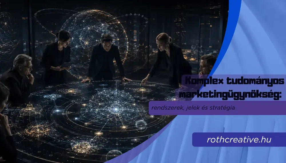 Komplex tudományos marketingügynökség: rendszerek, jelek és stratégia 1 rothcreative - Komplex tudományos marketingügynökség rendszerek, jelek és stratégia