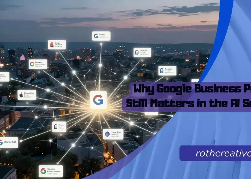 Why Google Business Profile Still Matters in the AI Search Era 2 rothcreative - Why Google Business Profile Still Matters in the AI Search Era